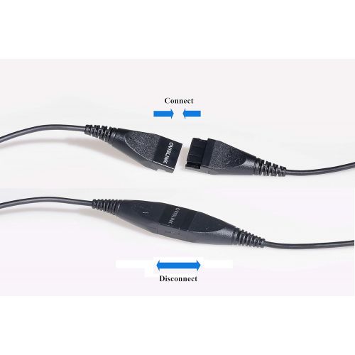  Ovislink OvisLink Dual Ear Call Center Headset for Polycom SoundPoint IP Phones with 2.5mm Headset Jack