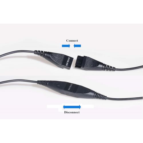  Ovislink OvisLink Dual Ear Call Center Headset for Allworx IP Phones, Over-the-Head design, Noise Cancellation