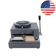 Ovovo Embossing Machine 72 Character Letters Embosser Machine Credit Card ID Plastic PVC Card VIP Gift Card Manual Embosser Stamping Machine