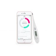 Basalthermometer zur Zykluskontrolle mit gratis App (iOS & Android) von Ovy | Kinderwunsch, Baby Fieberthermometer oder hormonfreies Leben
