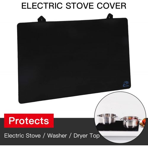  Owl Focus Electric Stove Top Cover,Glass Stove Top Protector for Ceramics,Glass Stove,Cooktop,Flat,Oven,Burner,Dryer,Washer Top,Prevent Scvating,Expands Counter Work Space(20.5 x 28.5)