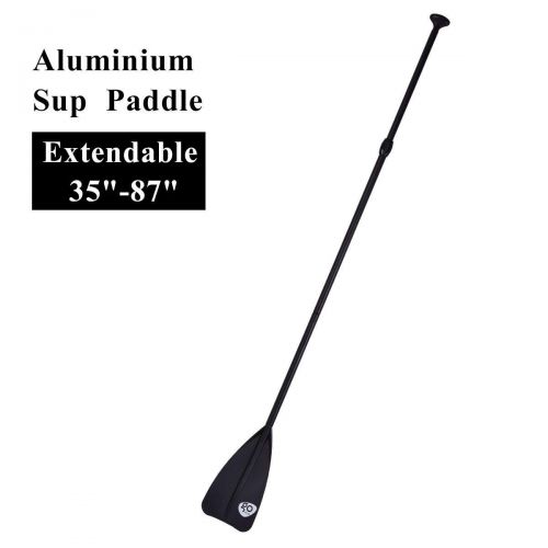  Own EnjoyShop Adjustable 3-Piece Aluminum Alloy Stand Up Paddle for Beginners, Casual paddlers