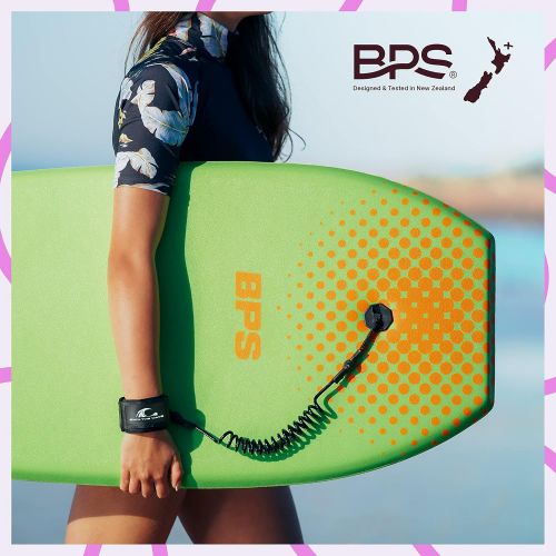  Own the Wave Coiled Premium Body Board Leash - Choose Color