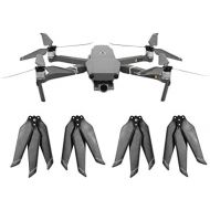 Owoda 2 Pairs Mavic 2 Pro Carbon Fiber Propellers- 3-Blades Foldable Quick-Release Low Noise Reduction 8743 Tri-Blade Props CW CCW Blades for DJI Mavic 2 Pro &Zoom Accessories(Not