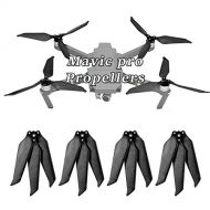 Owoda Mavic Pro Carbon Fiber Propellers, 2 Pairs Foldable CW & CCW 3-Blades Replacement Props, Low Noise Reduction Quick Release 8331F Paddle for DJI Mavic Pro/Platinum Accessories