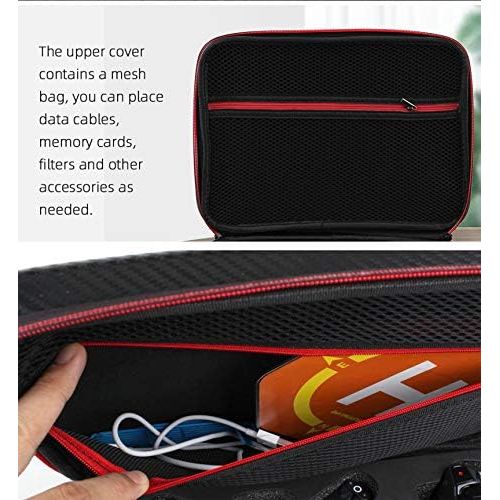  Owoda Mavic Mini 2 Portable Case Waterproof Hard Shell Case Travel Storage Carrying Bag with Adjustable Lanyard for DJI Mavic Mini 2 Fly More Combo