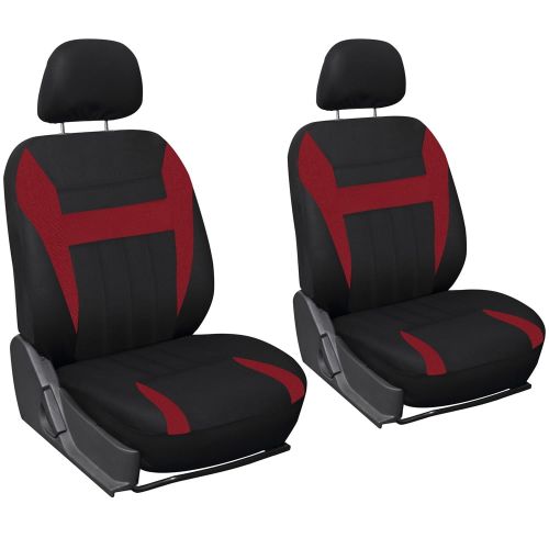  OxGord Oxgord Flat Cloth Bucket Seat Cover Set for CarTruckVanSUV