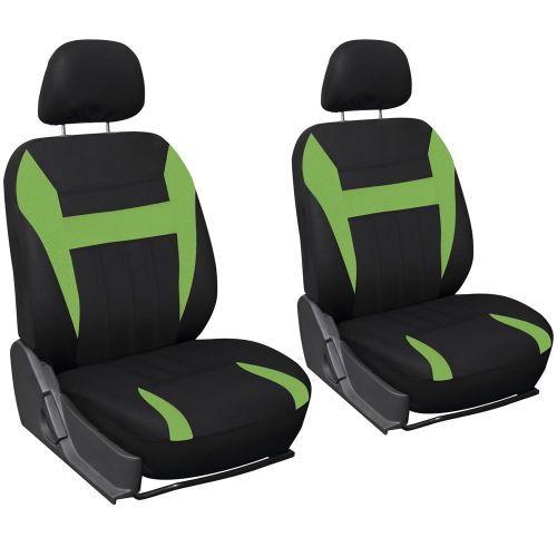  OxGord Oxgord Flat Cloth Bucket Seat Cover Set for CarTruckVanSUV