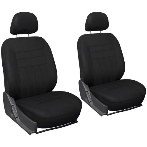  OxGord Oxgord Flat Cloth Bucket Seat Cover Set for CarTruckVanSUV