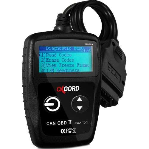  OxGord OBD2 Scanner-Code-Reader & Reset Tool MS309 - No Phone or Computer Needed Diagnostic for Cars 1996 and Up - 3000+ Codes - Diagnose Check Engine Light Erros