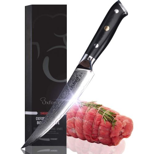  [아마존베스트]Oxford CHEF Paring Knife- 3.5 Inch - Best Quality Damascus- Japanese- VG10 Super Steel 67 Layer High Carbon Stainless Steel- Razor Sharp, Stain & Corrosion Resistant, Awesome Edge Retention by