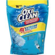 OxiClean Oxiclean Extreme Power Crystals Dishwasher Detergent Paks, Lemon Clean, 16 Count (Pack of 4)