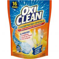 OxiClean 2 Packs of 16 Count Oxiclean Dishwasher Detergent Concentrated Extreme Power Crystals Paks...