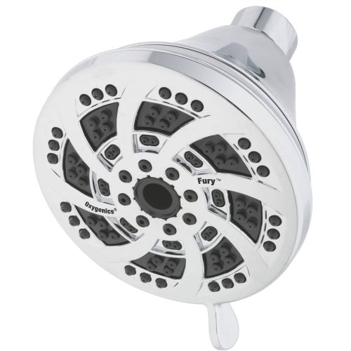  Oxygenics Fury Chrome Fixed Shower Head