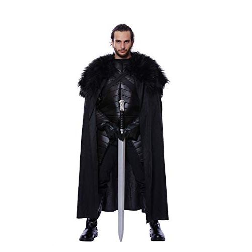  할로윈 용품Oya Costumes - Jon Snow Costume - Game of Thrones| Cosplay, Halloween, Theme Party Full Set Outfit Cape for Adults