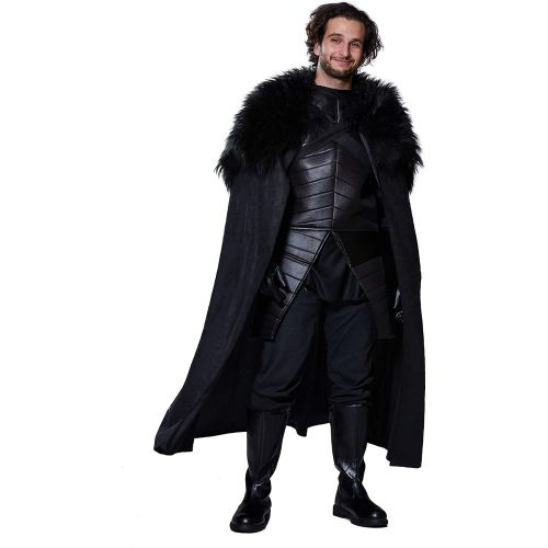  할로윈 용품Oya Costumes - Jon Snow Costume - Game of Thrones| Cosplay, Halloween, Theme Party Full Set Outfit Cape for Adults