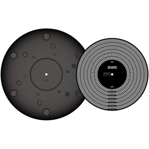  Oyaide BR-12 Turntable Mat (includes a Strobo disc and overhang gauge)