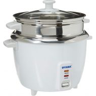 [아마존베스트]OYAMA Stainless 16-Cup (Cooked) (8-Cup UNCOOKED) Rice Cooker, Stainless Steel Inner Pot, Stainless Steamer Tray (CNS-A15U)