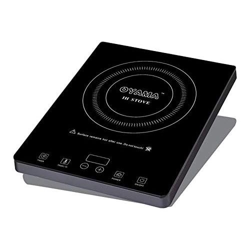  Oyama 1800 Watt Easy Clean - Premier Glass Top Induction Counter Top Burner with Touch Sensitive Controls and Free Steel Wok included