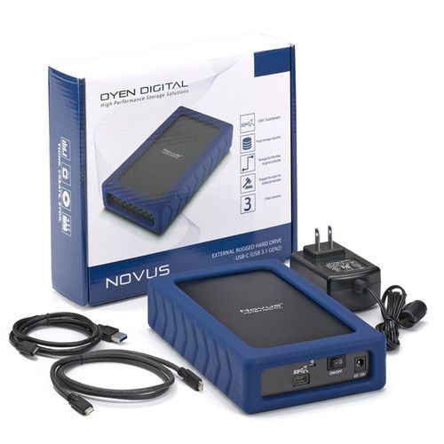  Oyen Digital 12TB Novus USB-C 3.2 Gen 2 Rugged Desktop Hard Drive