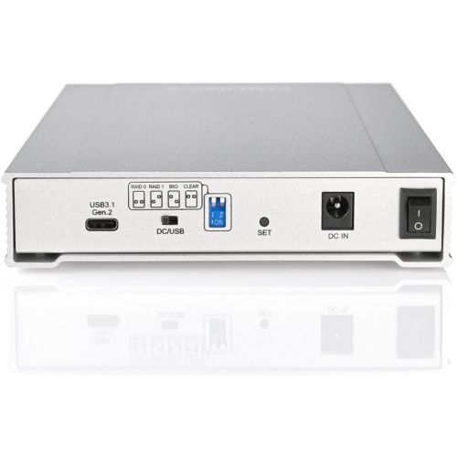  Oyen Digital 8TB MiniPro RAID V3 USB 3.1 Type-C (USB-C) Portable Dual Hard Drive