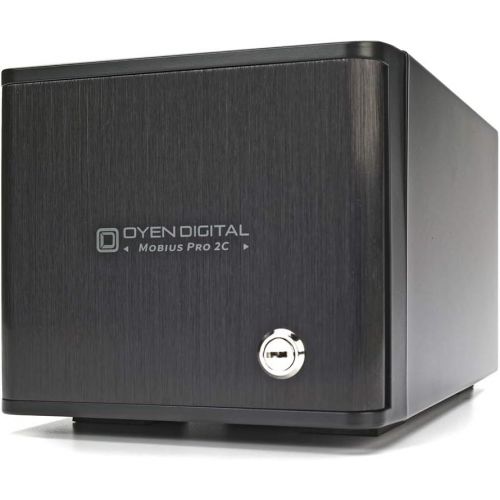  Oyen Digital 32TB Mobius Pro 2C 2-Bay USB-C RAID Hard Drive System (3R2-2C-32TB)