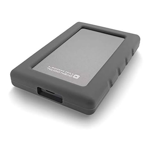  Oyen Digital U32 Shadow Dura 1TB USB-C (3.1 Gen 2) Rugged Portable Hard Drive, Slate Gray