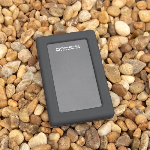  Oyen Digital U32 Shadow Dura 1TB USB-C (3.1 Gen 2) Rugged Portable Hard Drive, Slate Gray