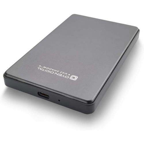  Oyen Digital U32 Shadow External 1TB USB-C (3.1 Gen 2) Portable Hard Drive, Slate Gray