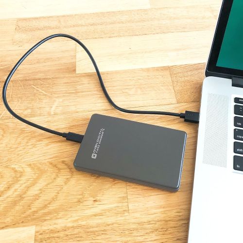  Oyen Digital U32 Shadow External 1TB USB-C (3.1 Gen 2) Portable Hard Drive, Slate Gray