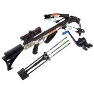 Ozark Carbon Express X-Force Piledriver 390 Badlands Camo with Crank Xbow Kit