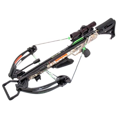  Ozark Carbon Express X-Force Piledriver 390 Badlands Camo with Crank Xbow Kit