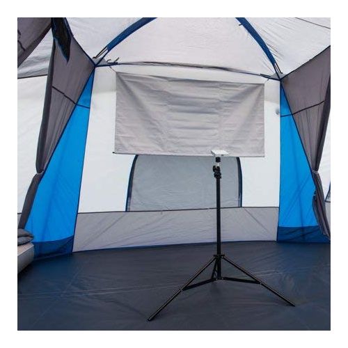  Roomy and Comfortable Ozark Trail Flat Creek 16-Person Family Cabin Tent,3 Rooms with Separate Doors for Easy Access,Ideal for a Family Camp Out with The Kiddos or Weekend Get Away
