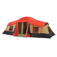 Ozark Modern Big Mountain 10 Person 3 Room Tent Instant Tents Set Up for Vacation, Camping and Travel - with Front Canopy, Removable Dividers, Windows and Built-In Mud Mat, BONUS E-book