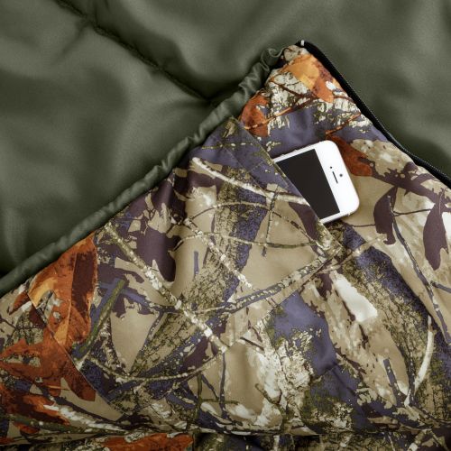 오자크트레일 Ozark Trail North Fork 30F Flannel Hooded Sleeping Bag