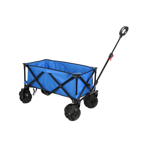 오자크트레일 Ozark Trail All-Terrain Folding Wagon with Oversized Wheels, Blue