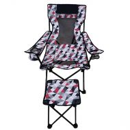 Ozark Trail Camp Lounge Chair With Detached Footrest