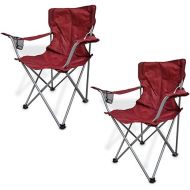 Ozark Trail Folding Chair Red (pack of 2)
