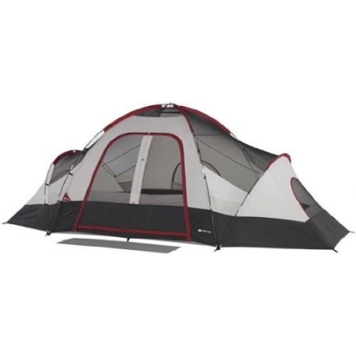 오자크트레일 [아마존베스트]OZARK Family Camping Tent 8-Person 2 Rooms with Separate Doors. Waterproof Roomy Fits Up to 2 Queen Size Instant Dome 16x8. Great Choice for Camping Hiking Fishing Hunting Beach Outdoor