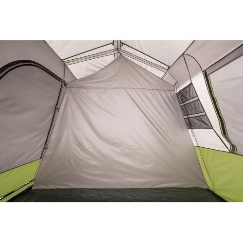 오자크트레일 [아마존베스트]Ozark Trail 9-Person Instant Cabin Tent Camping Outdoors Family with Bonus Screen Room Green by OZARK