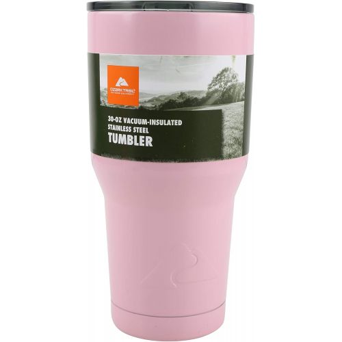 오자크트레일 [아마존베스트]OZARK TRAIL Ozark Trail 30-Ounce Double-Wall, Vacuum-Sealed Tumbler, Pink