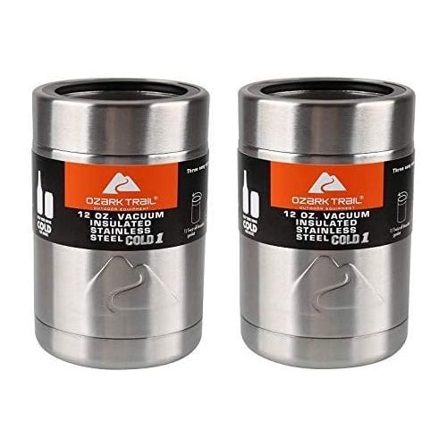 오자크트레일 [아마존베스트]OZARK TRAIL Ozark Trail 12 Ounce Double Wall Can Cooler Cup - Set of 2