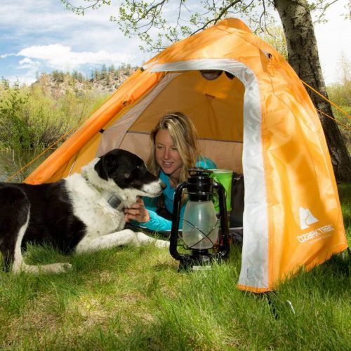 오자크트레일 Ozark Trail Ultra Light Back Packing 4 X 7 X 65 Tent with Full Fly, Sleeps 1
