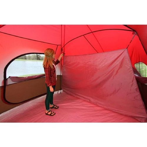 오자크트레일 OZARK Trail Family Cabin Tent (Red/Black, 10 Person)