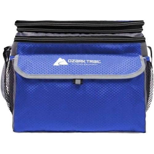 오자크트레일 OZARK TRAIL 6 Can Cooler with Expandable Top - Blue