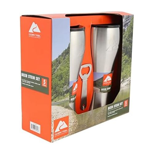 오자크트레일 OZARK TRAIL Ozark Double-Wall Insulated stainless steel tumblers - set of 2, 30 oz