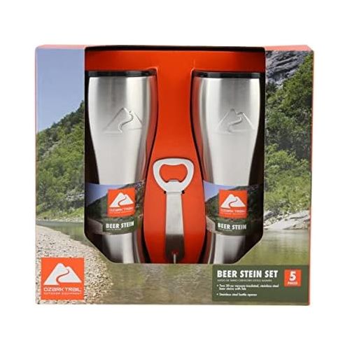 오자크트레일 OZARK TRAIL Ozark Double-Wall Insulated stainless steel tumblers - set of 2, 30 oz