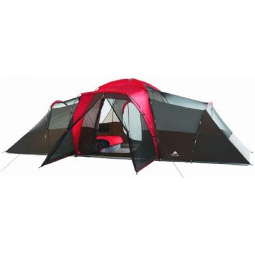 오자크트레일 OZARK Trail Family Cabin Tent (Red/Black, 10 Person)