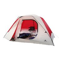 OZARK Trail Family Cabin Tent (White/Red, 6 Person)