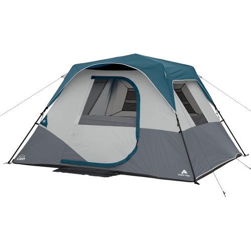 오자크트레일 Ozark Trail 6 Person Instant Cabin Tent with Light